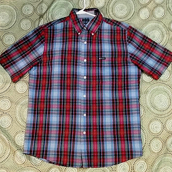 Chaps Plaid Button Down - Picture 1 of 4